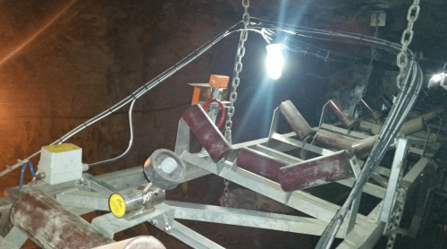 Diamond Mine Decline Underground Conveyor System for ore extraction4