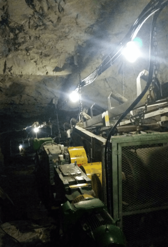Diamond Mine Decline Underground Conveyor System for ore extraction5